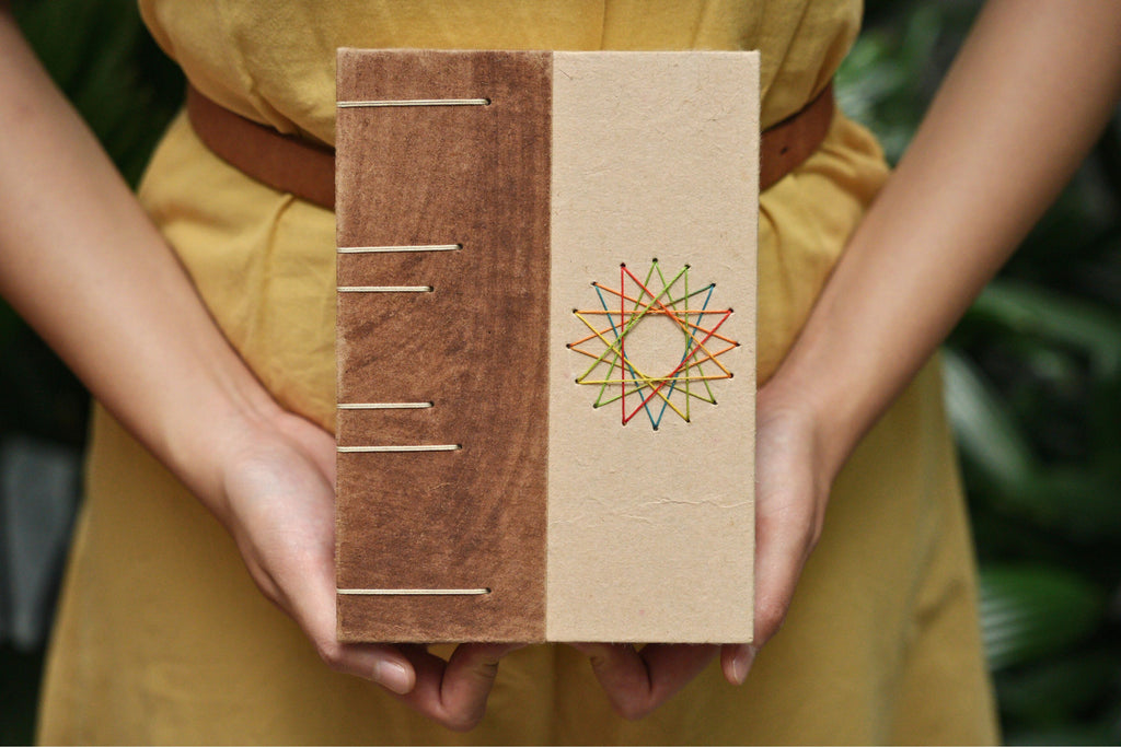 The Colorwheel Chronicle (Hand-Embroidered Long-Stitch Journal)