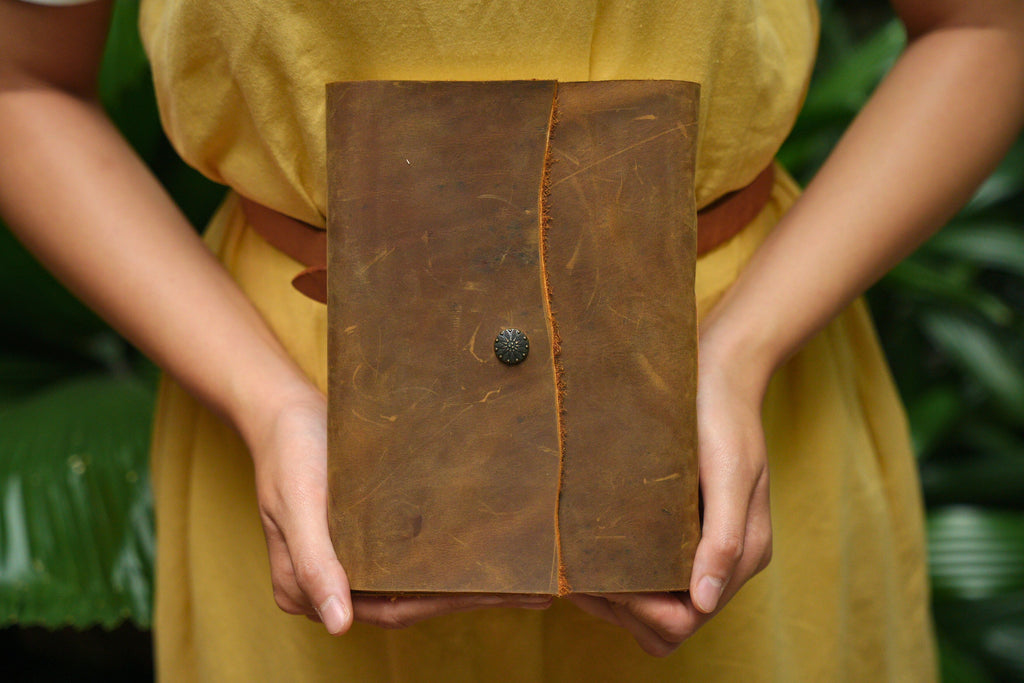 The Legacy Ledger (Hand-Bound Leather Journal)