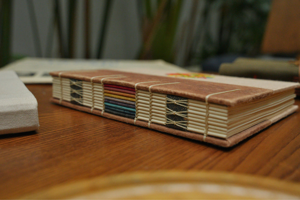The Colorwheel Chronicle (Hand-Embroidered Long-Stitch Journal)