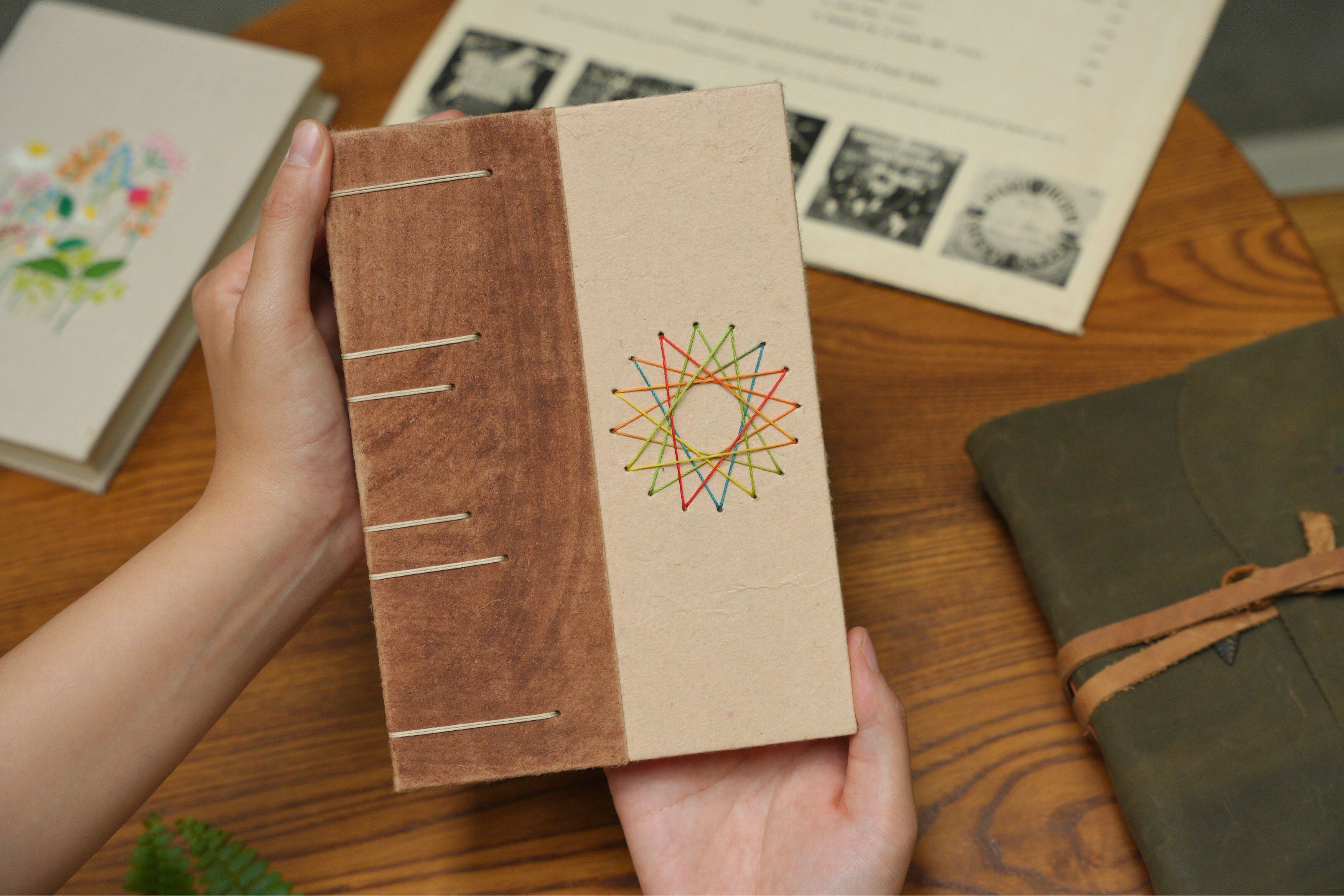 The Colorwheel Chronicle (Hand-Embroidered Long-Stitch Journal)