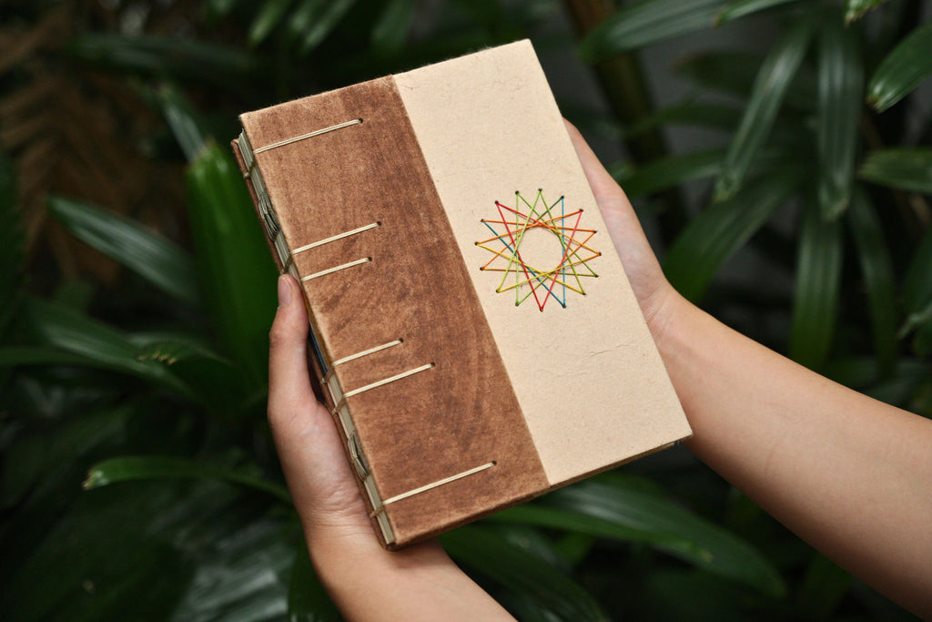The Colorwheel Chronicle (Hand-Embroidered Long-Stitch Journal)